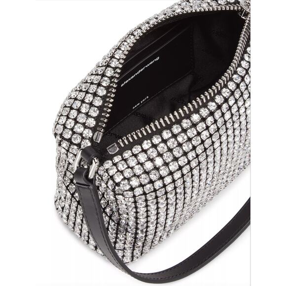 Alexander Wang Heiress Crystal Silver Mini Bag - Picture 5 of 11